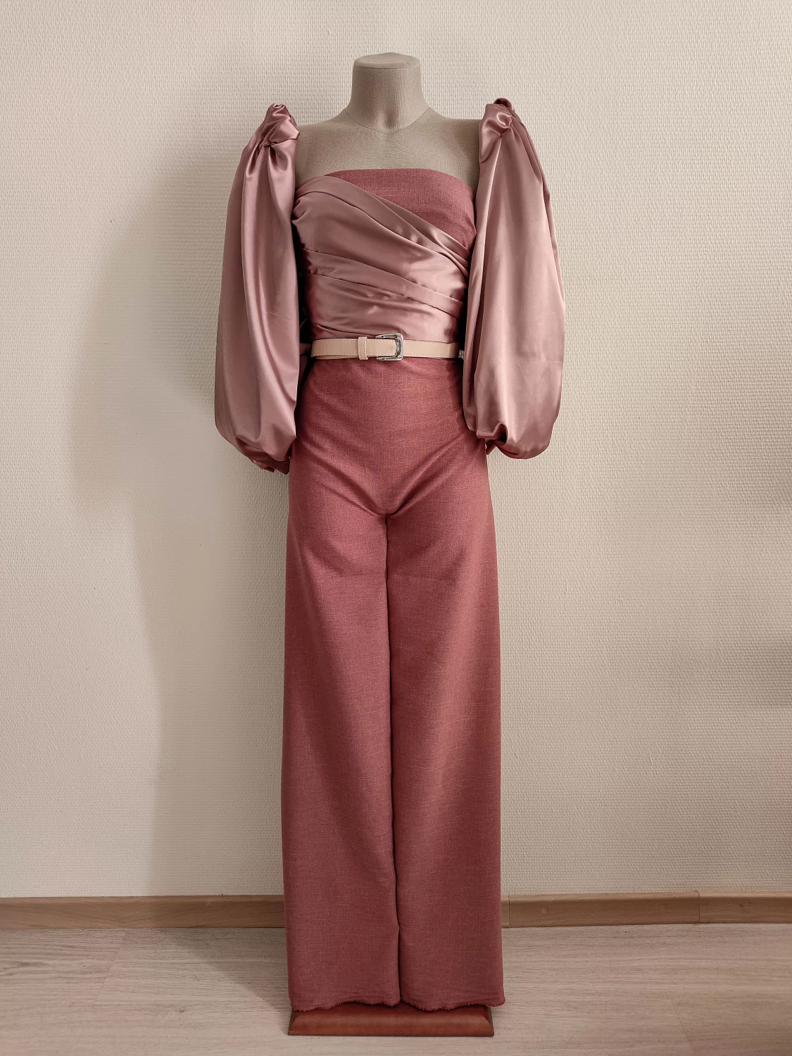 Габардин меланж