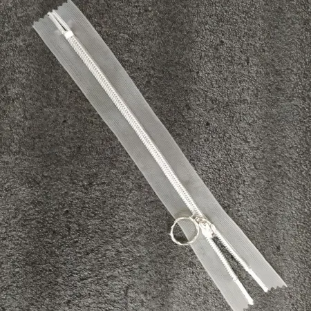 спираль прозрачная с напыл. серебро не-разъем.