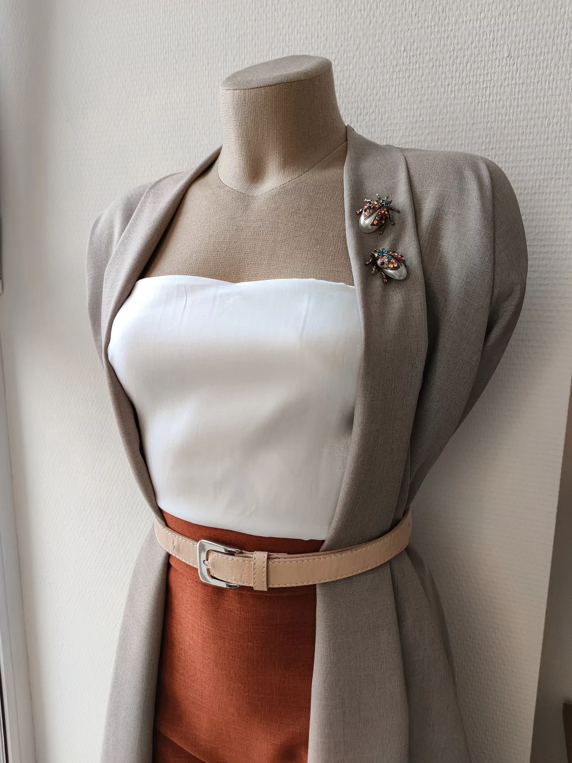 Габардин меланж