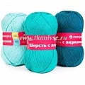 Купить пряжу Шерсть с акрилом выгодно в СПб с доставкой по Санкт-Петербургу и РФ