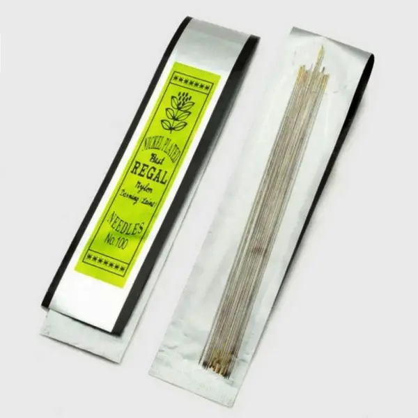 Иглы бисерные №100-золото