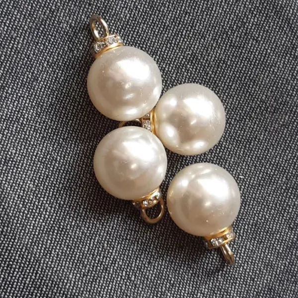 с ронделькой и колечком золото