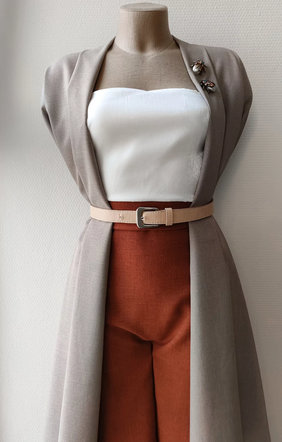 Габардин меланж