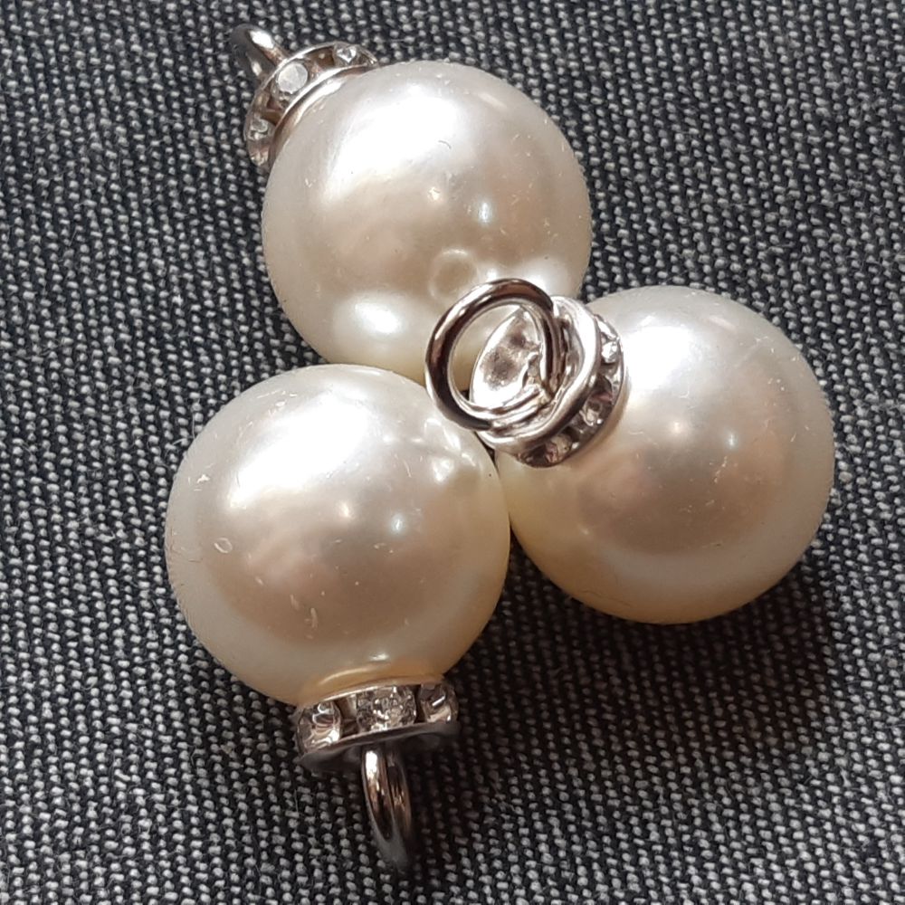 с ронделькой и колечком серебро