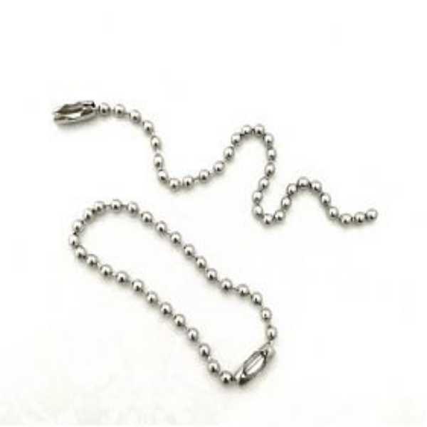 Цепочка Шарики с замком+