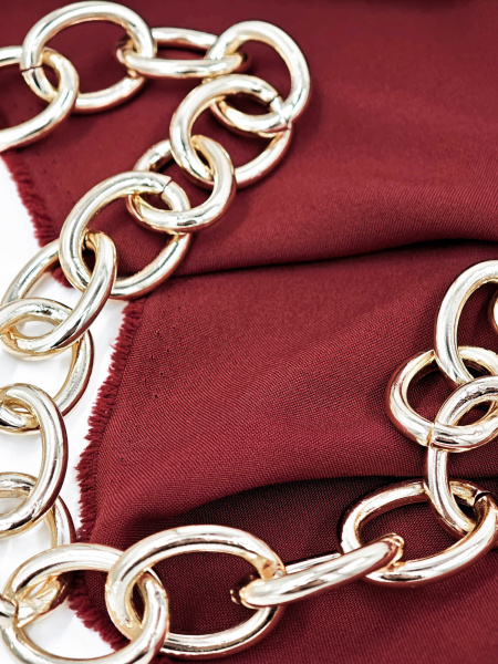 Купить ткань Габардин  Бордовый  по выгодной цене в интернет-магазине ТКАНИ ВСЕ