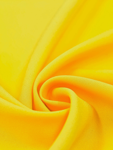 Купить ткань Габардин  Желтый  по выгодной цене в интернет-магазине ТКАНИ ВСЕ