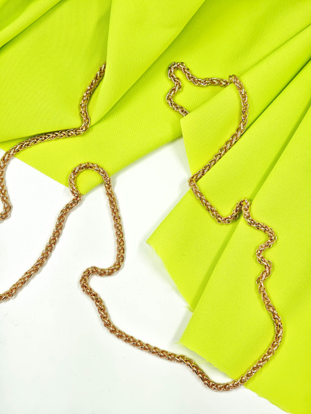 Купить ткань Габардин  Зеленый Желтый  по выгодной цене в интернет-магазине ТКАНИ ВСЕ