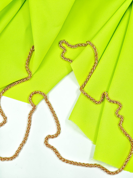 Купить ткань Габардин  Зеленый Желтый  по выгодной цене в интернет-магазине ТКАНИ ВСЕ